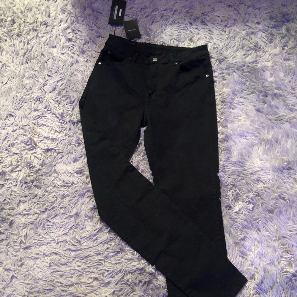 Black Skinny Fit Jeans 32/30